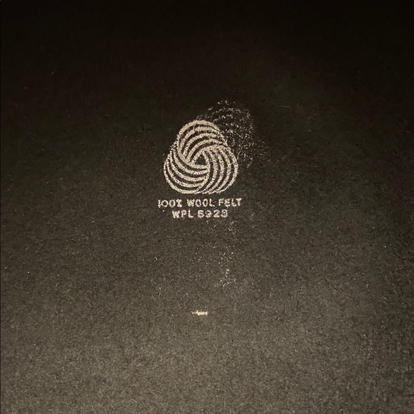 Mr. John Jr. Classic Vintage New York and Paris Fur Trim Wool Wide Brim Hat. - Picture 4 of 5